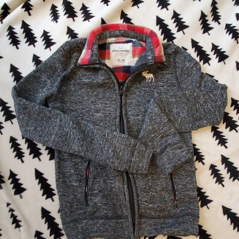 Abercrombie boys zip up